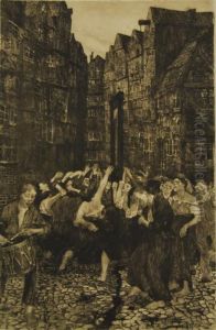 The Carmagnole by Kathe Kollwitz