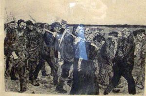 Weberzug by Kathe Kollwitz