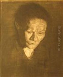 Portrait Of A Woman by Kathe Kollwitz