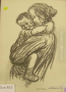 Mother And Child by Kathe Kollwitz