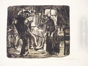 Hamburger Kneipe by Kathe Kollwitz