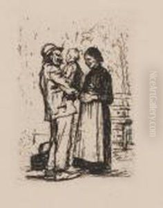 Begrusung by Kathe Kollwitz