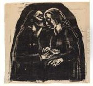 Maria Und Elisabeth - Iii. Fassung by Kathe Kollwitz
