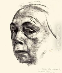 Selbstbildnis by Kathe Kollwitz
