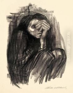 Tod Auf Der Landstrasse by Kathe Kollwitz