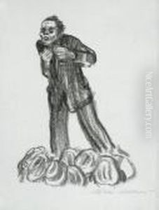Der Agitationsredner by Kathe Kollwitz