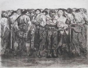Gefangenen by Kathe Kollwitz