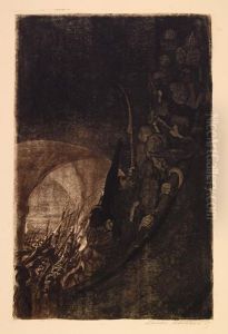 Bewaffnung In Einem Gewolbe by Kathe Kollwitz