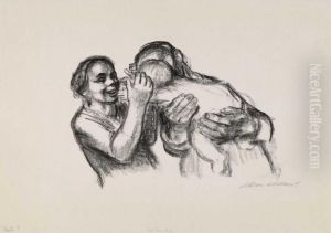 Muttergluck (eltern Mit Kind) by Kathe Kollwitz