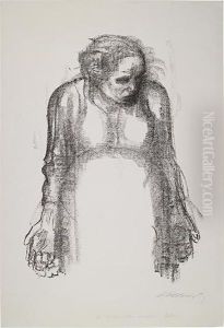 Die Witwe I by Kathe Kollwitz