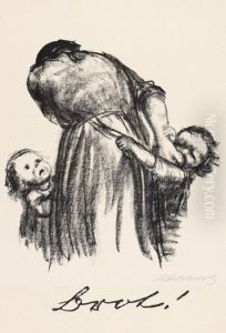 Brot! (endgultige Fassung) by Kathe Kollwitz