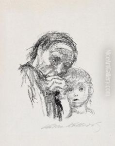 Mutter Und Kind (endgultige Fassung) by Kathe Kollwitz