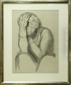 Selbstportrat by Kathe Kollwitz
