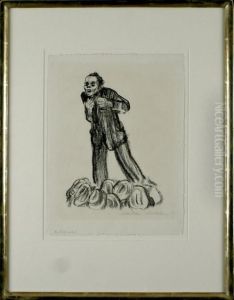 Der Agitationsredner by Kathe Kollwitz