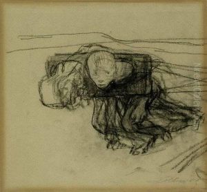 Pflugzieher. by Kathe Kollwitz