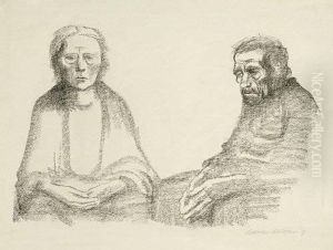 Darstellung); 43,8 X 54 Cm (blattgrose) by Kathe Kollwitz