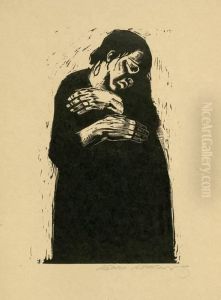 Darstellung); 67 X 47,8 Cm (blattgrose) by Kathe Kollwitz