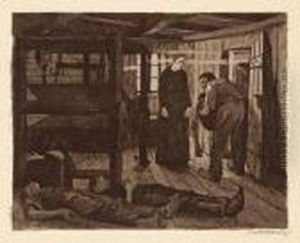 "ein Weberaufstand" by Kathe Kollwitz