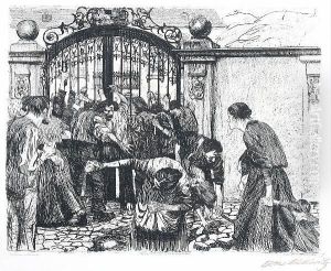 Sturm - Storming The Gates by Kathe Kollwitz