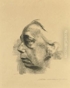Selbstbildnis Im Profil by Kathe Kollwitz