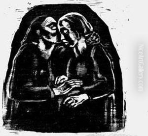 Maria Und Elisabeth, Iii by Kathe Kollwitz