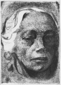 Selbstbilnis by Kathe Kollwitz