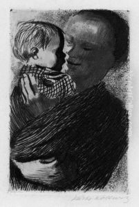 Vor Der Numerierten Auflage Von
1918 Und Der Gestochenen Schrift Und Verlagsadresse Im Unteren
Plattenrand by Kathe Kollwitz