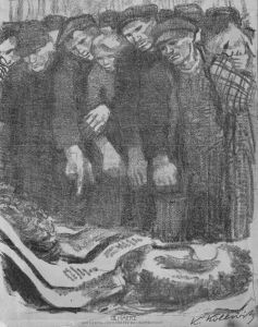 Marzfriedhof, Dritte Fassung by Kathe Kollwitz