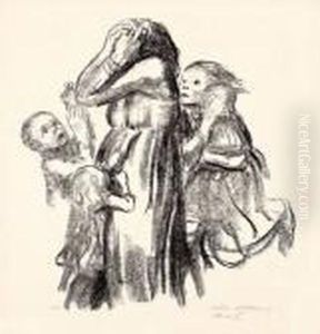 "gefallen" by Kathe Kollwitz