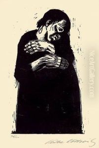 "die Witwe I" by Kathe Kollwitz