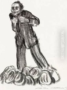 "der Agitationsredner" by Kathe Kollwitz