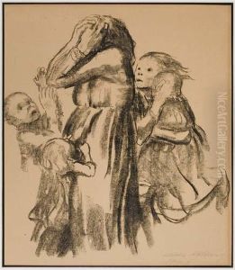 Gefallen (ii Fassung) by Kathe Kollwitz
