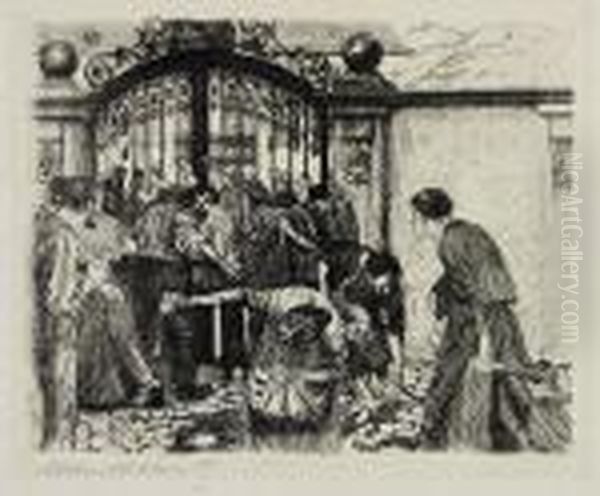 Sturm. Blatt 5 Aus Dem Zyklus <ein Weberaufstand> - view 1