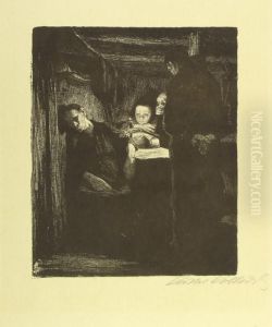 Tod. Blatt 2 Aus Dem Zyklus <ein Weberaufstand>