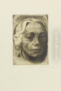 Selbstbildnis by Kathe Kollwitz
