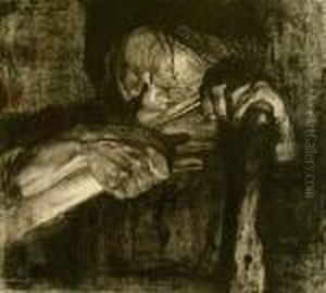 Biem Dengeln (k.90), After 1921 by Kathe Kollwitz