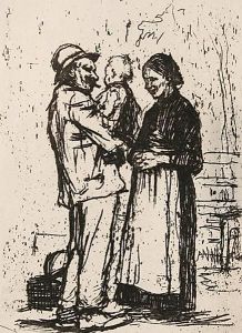 Begrusung by Kathe Kollwitz