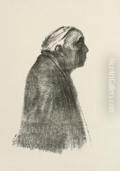 Selbstbildnis Im Profil Nach Rechts. 1938? - view 1