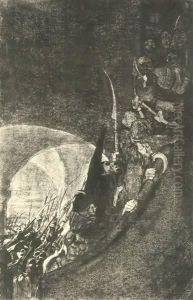 Zur Wafferkammer by Kathe Kollwitz