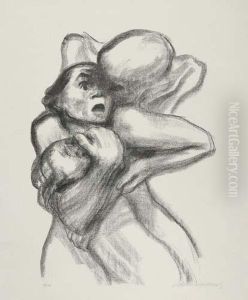 Tod Packt Eine Frau by Kathe Kollwitz