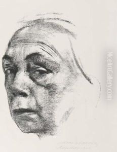 Selbstbildnis by Kathe Kollwitz