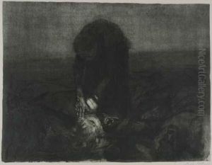 Schlachtfeld by Kathe Kollwitz