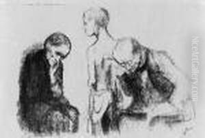 Beim Arzt by Kathe Kollwitz