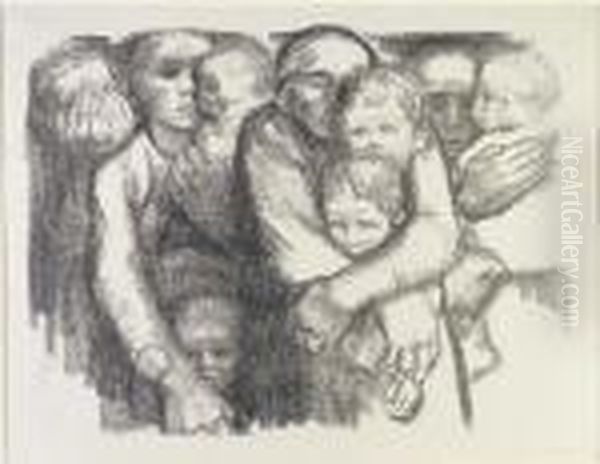 Mutter, Plate Xi From Krieg - view 1