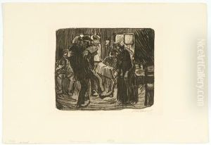 Hamburger Kneipe by Kathe Kollwitz