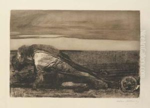 Die Pfluger, Plate I From Bauernkrieg by Kathe Kollwitz