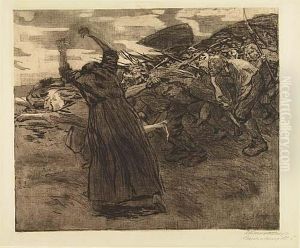 Losbruch<</b> by Kathe Kollwitz