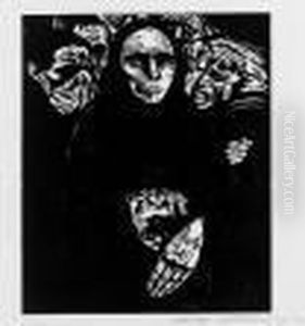 Das Volk, Plate Vii From Krieg by Kathe Kollwitz
