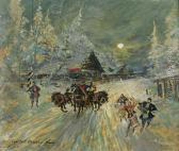 A Winter Sledge Ride - view 1