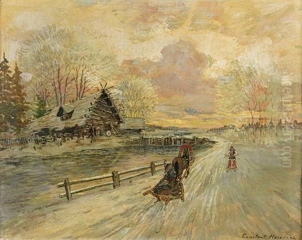 The Mill At The Village Pokrov, Yaroslav Province - view 1